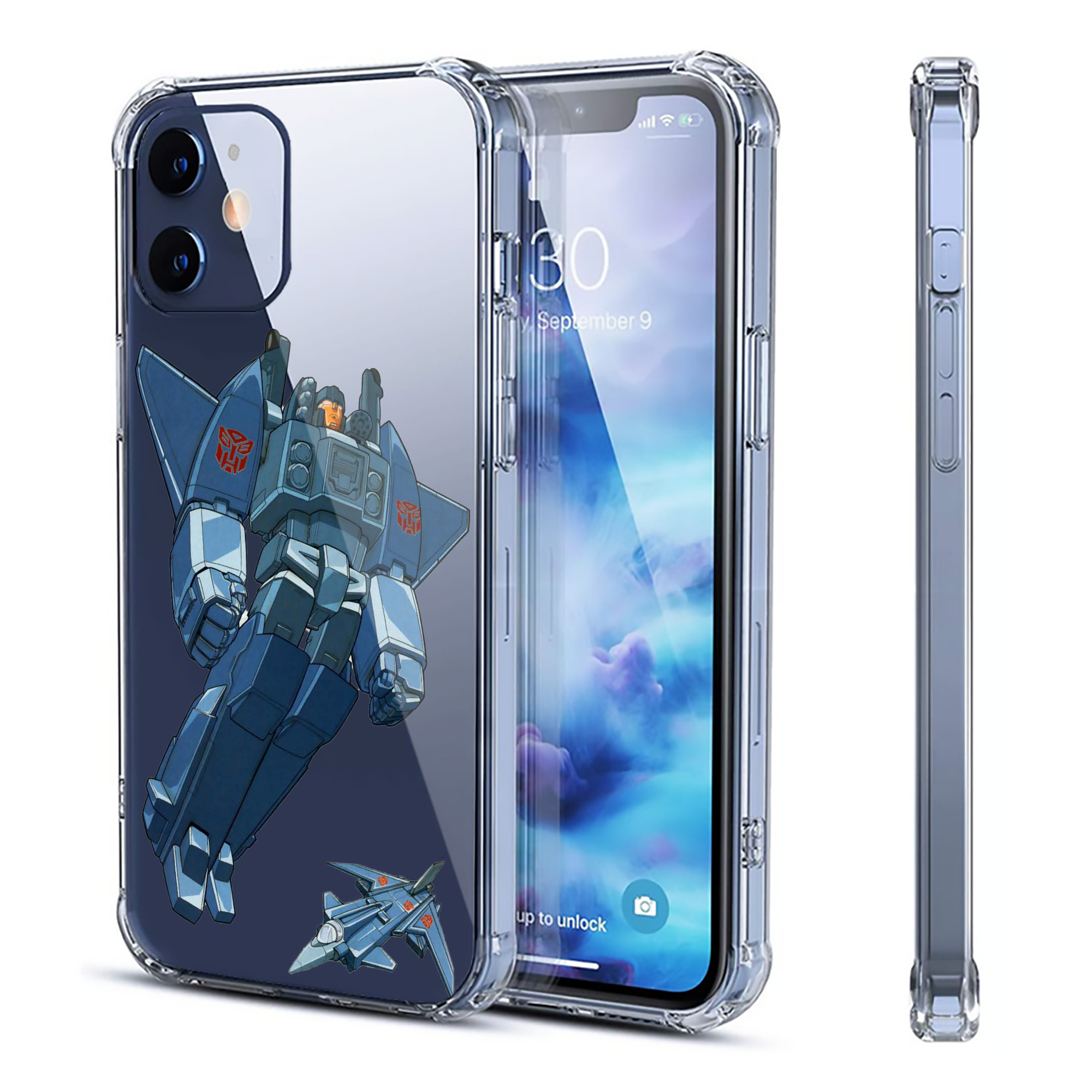 （画像用）  【iPhone 12シリーズ対応】透明スマホケース（クリアソフトケース）
